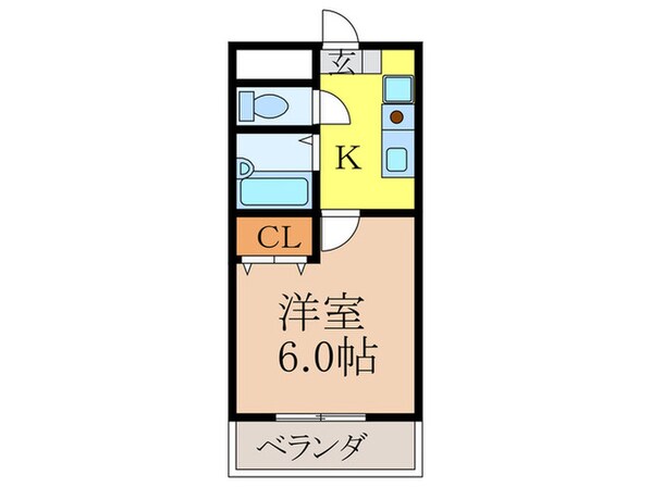 サンライト八王寺の物件間取画像